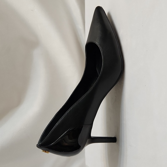 Ralph Lauren Shoes - Ralph Lauren Livie Black Leather Pumps (W Size 7.5)